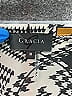 Gracia 100% Polyester Houndstooth Gray Long Sleeve Blouse Size M - photo 7