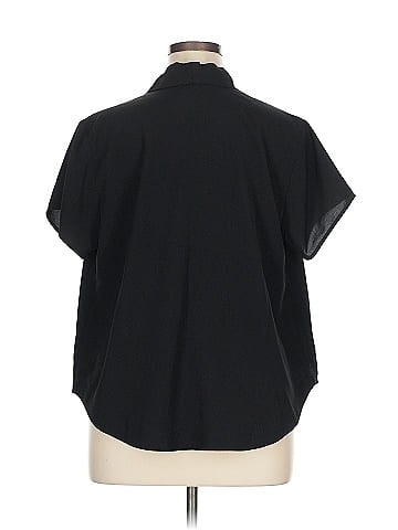 Universal Standard Short Sleeve Blouse (view 2)
