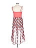Charming Charlie Print Pink Casual Dress Size L - photo 2