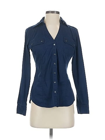 Express Design Studio Long Sleeve Blouse (view 1)