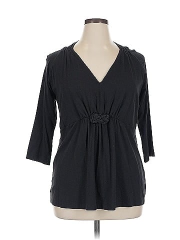 Jones New York Signature 3/4 Sleeve Blouse (view 1)