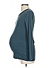 Gap - Maternity Teal 3/4 Sleeve T-Shirt Size XS - photo 4