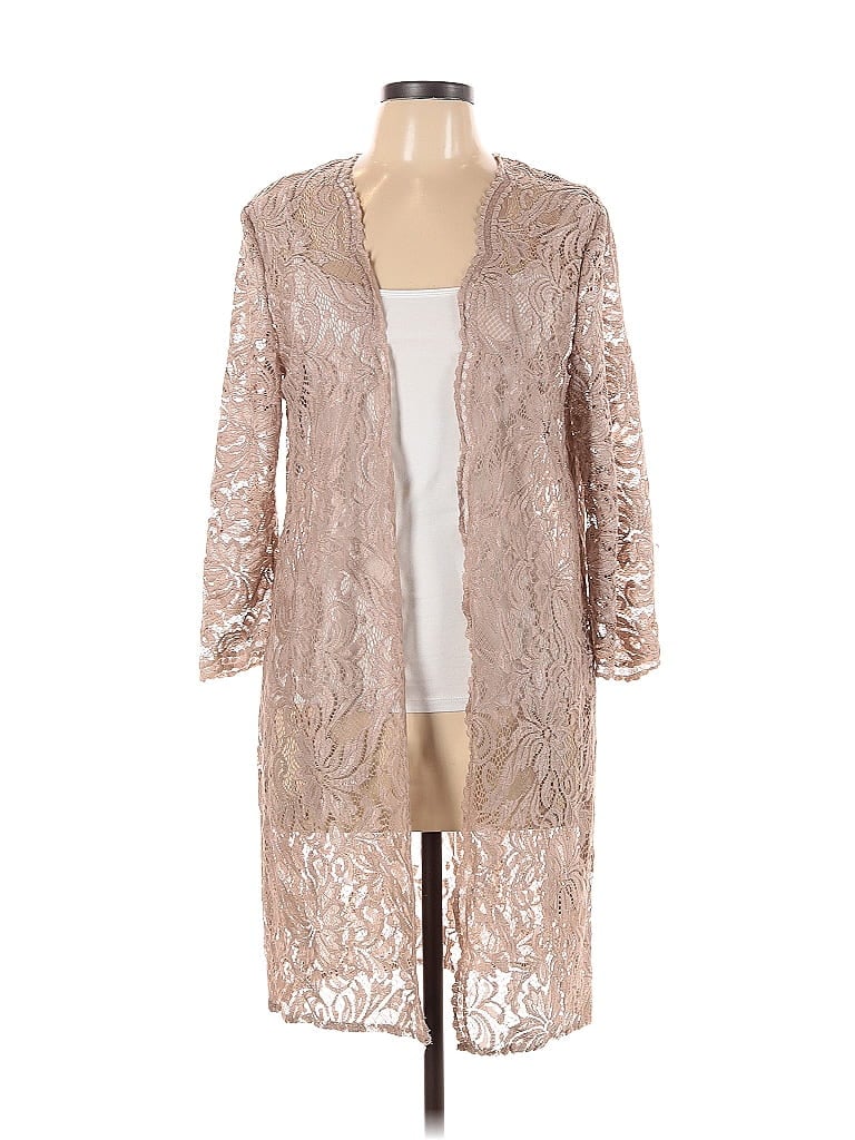 Pre-owned Le Bos Kimono In Brown