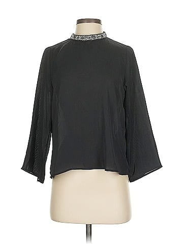 Zara Basic 3/4 Sleeve Blouse (view 1)