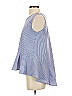 English Factory Silver Sleeveless Blouse Size XS - photo 4