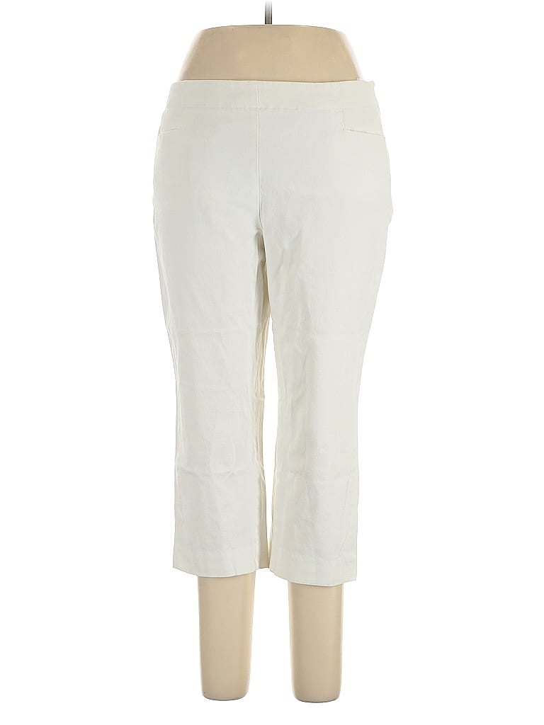 Pre-owned Talbots Outlet Casual Pants In White