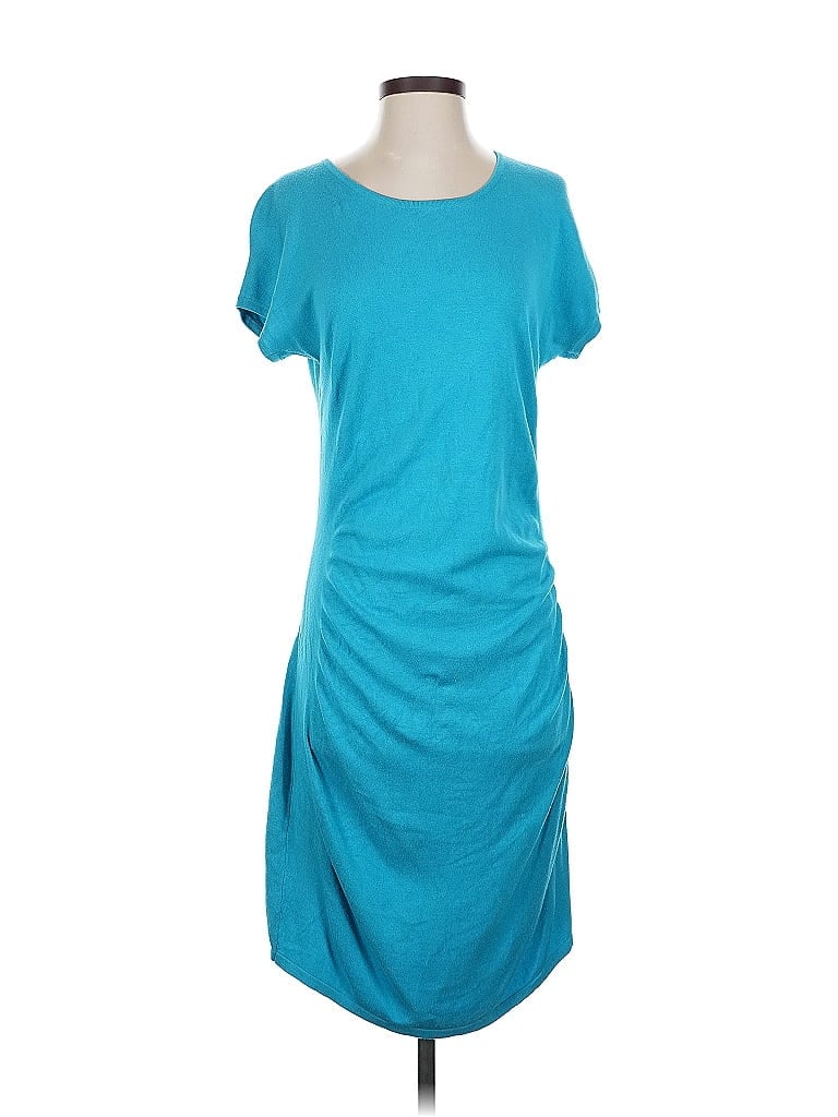 Pre-owned Express Casual Dress In Blue