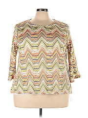 Alfred Dunner 3/4 Sleeve Top