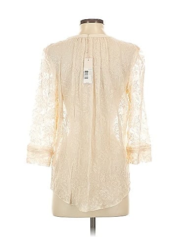 Rebecca Taylor 3/4 Sleeve Silk Top (view 2)