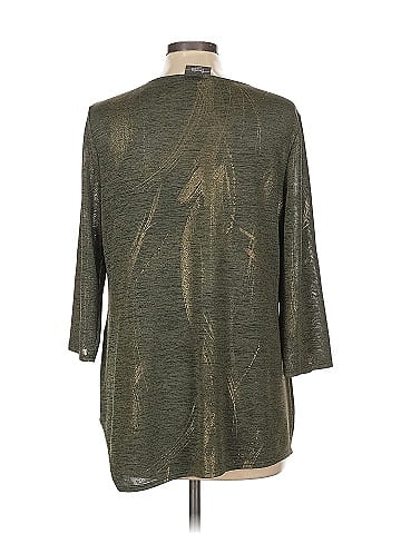 Travelers by Chico's 3/4 Sleeve T-Shirt (view 2)