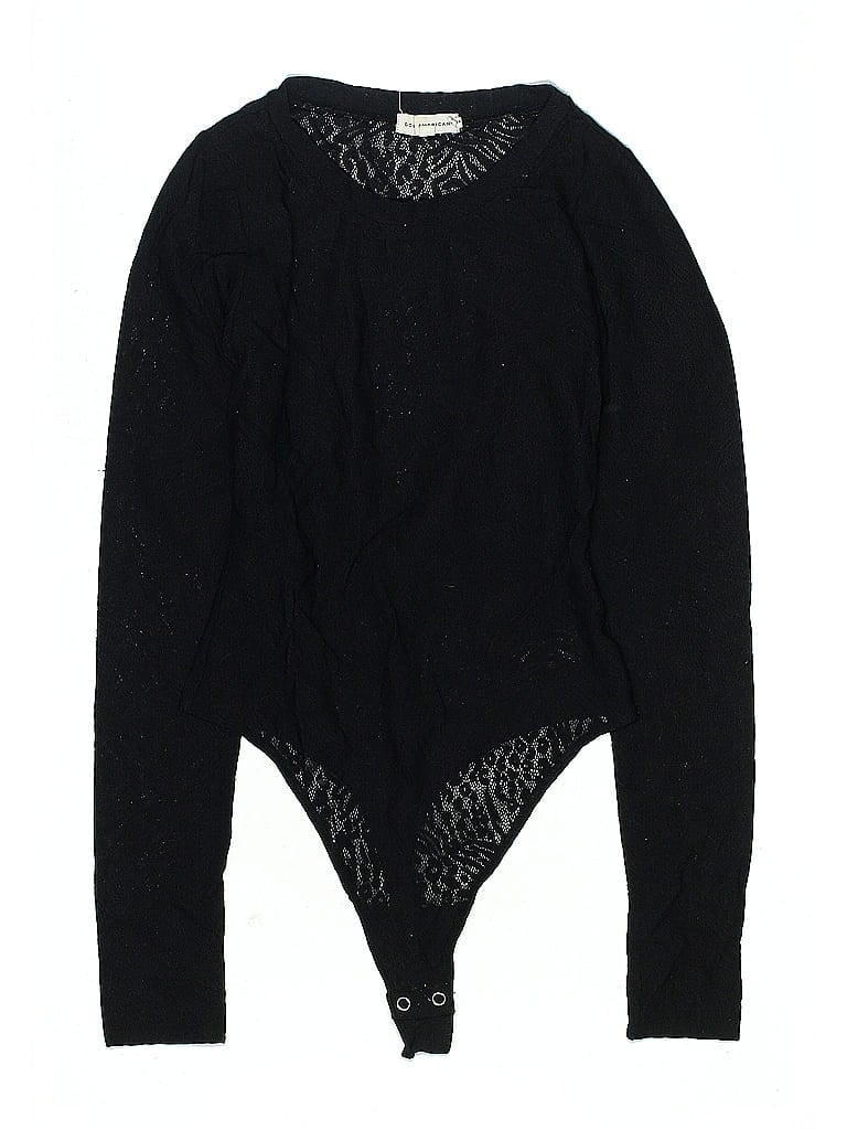 Pre-owned Good American Bodysuit In Black
