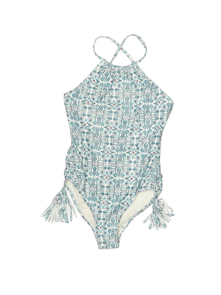 Pre-owned Unbranded Kids' One Piece Swimsuit In Blue