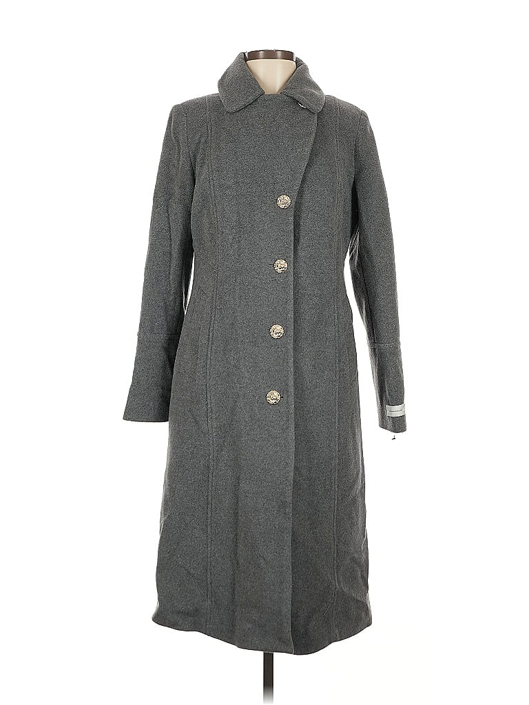 Anne Klein Gray Coat Size 6 - photo 1