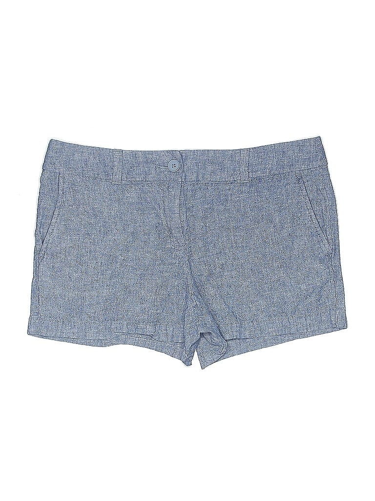 Ann Taylor LOFT Outlet Tweed Blue Shorts Size 6 - photo 1