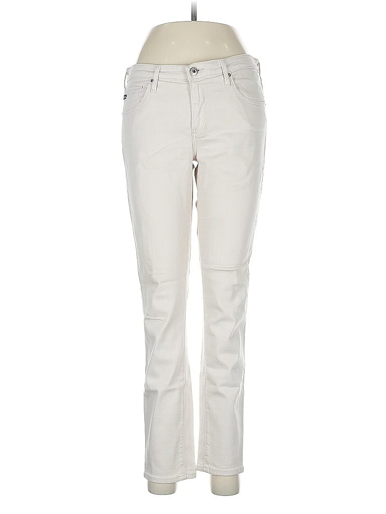 Pre-owned Adriano Goldschmied Jeans In White