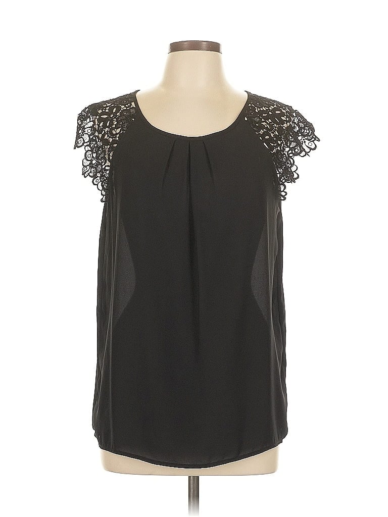 Pre-owned Philosophy Republic Clothing Sleeveless Blouse In Black