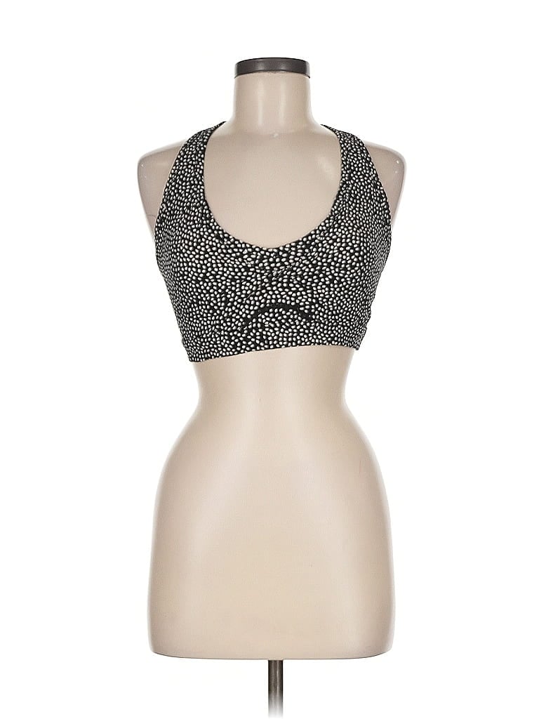 Pre-owned Unbranded Tank Top Black Halter Neckline Tops