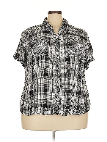Cj Banks Short Sleeve Button-Down Shirt (view 1)