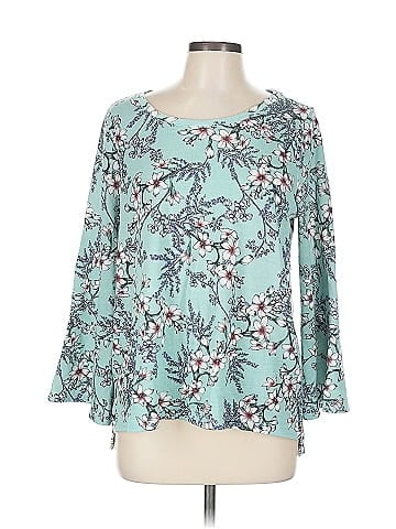 Liz Claiborne 3/4 Sleeve T-Shirt (view 1)