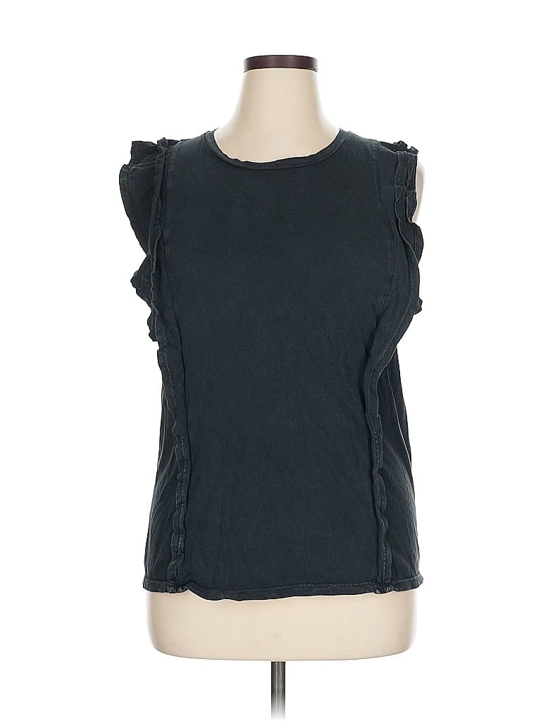 Eri + Ali Black Sleeveless Blouse Size XL - photo 1