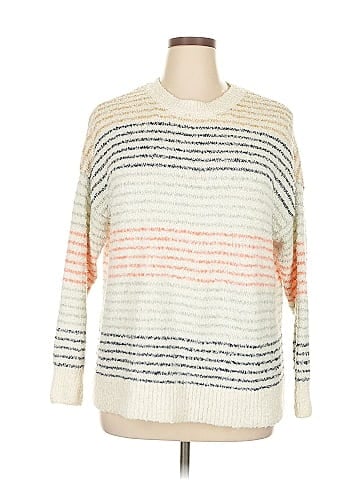 Pink Clover Pullover Sweater (view 1)