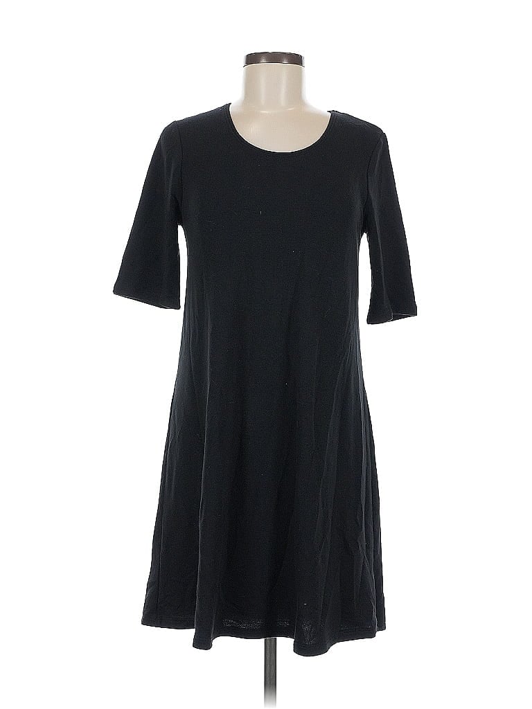 Pre-owned Cable & Gauge Casual Dress In Black