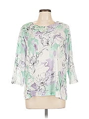 Alfred Dunner 3/4 Sleeve Blouse