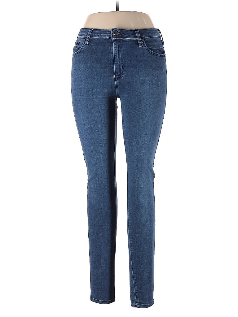 Pre-owned Just Black Jeans In Blue