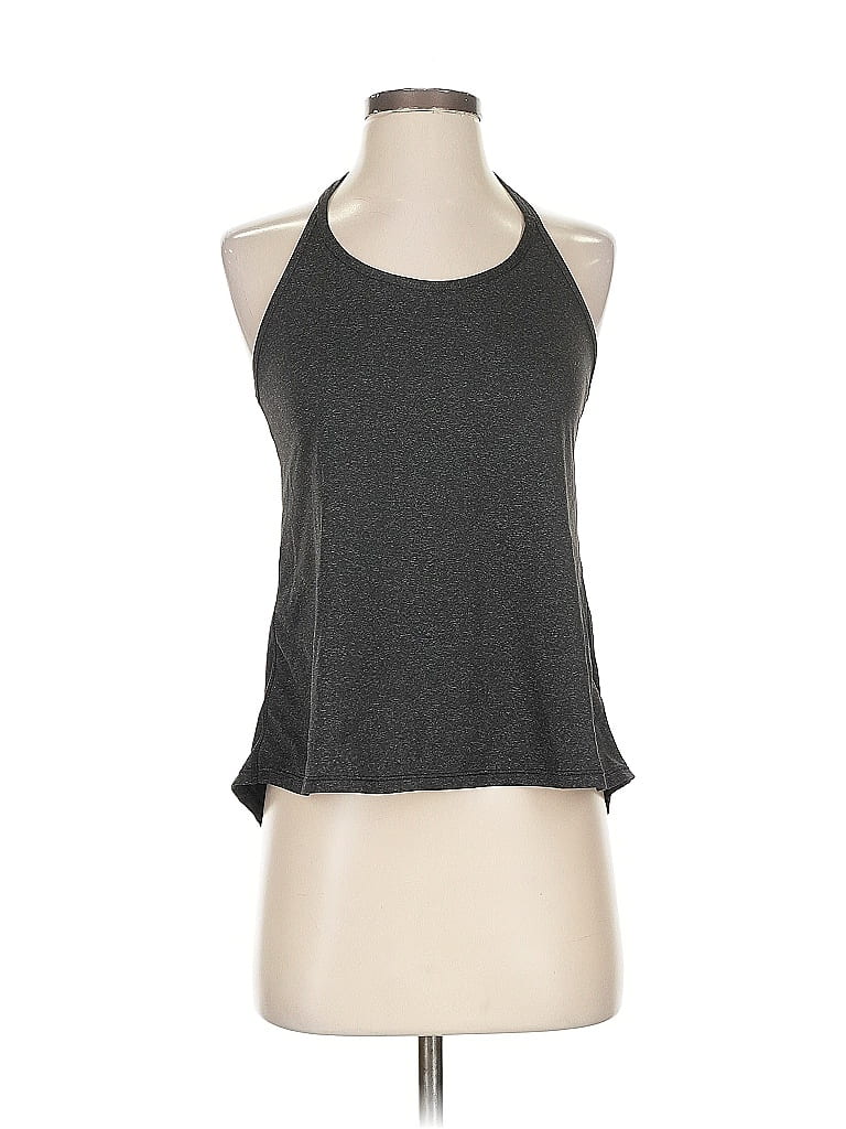 Pre-owned Shein Tank Top Gray Halter Neckline Tops