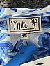 mille Resort & Travel 100% Cotton Floral Blue 3/4 Sleeve Blouse Size XS - photo 8