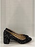Chloé 100% Suede Stars Black Lauren Scalloped low Heels Size EU 38 1/2 - photo 9
