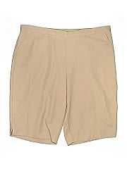 Alfred Dunner Khaki Shorts