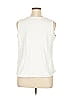 Belle By Kim Gravel White Sleeveless Blouse Size XL - photo 3