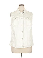 Logo By Lori Goldstein Denim Vest
