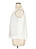 Belle By Kim Gravel White Sleeveless Blouse Size XL - photo 5