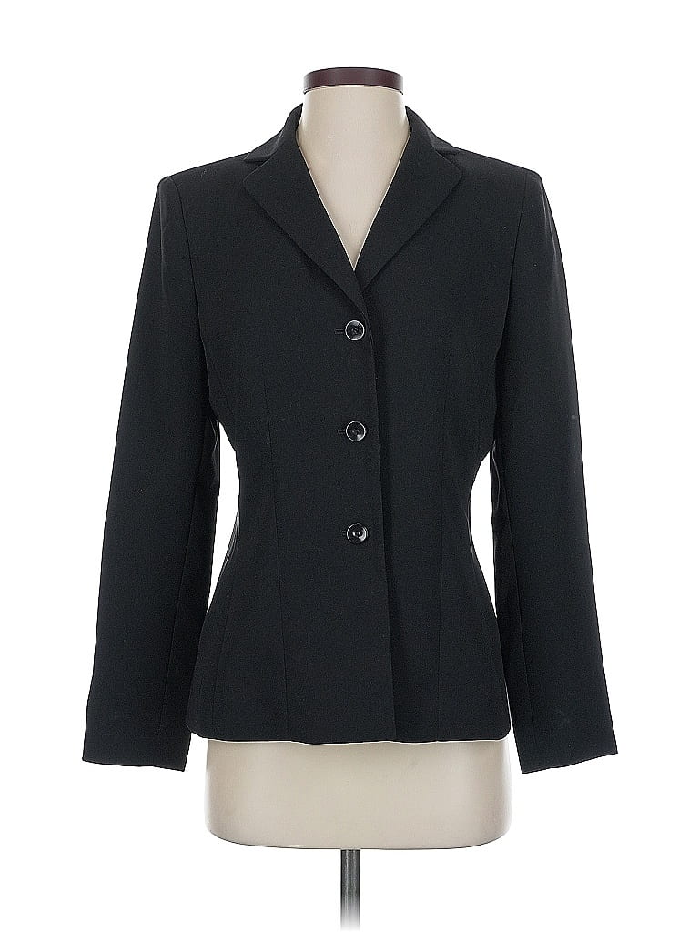 Jones Studio 100% Polyester Black Blazer Size 4 - photo 1