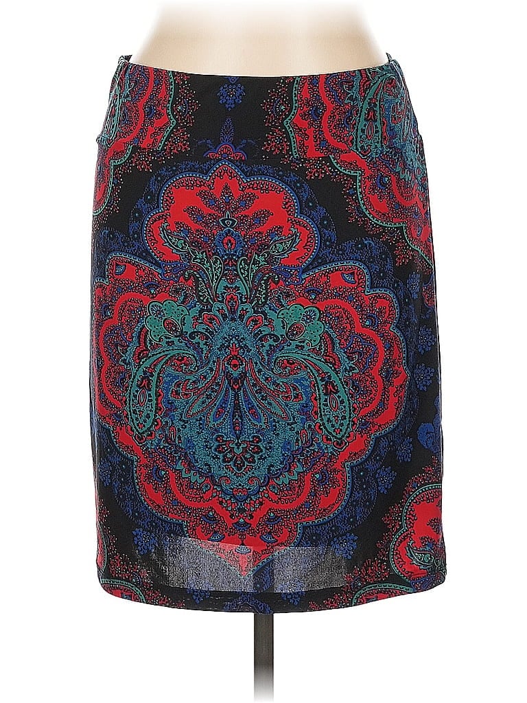 Pre-owned Inc International Concepts Casual Skirt In Blue