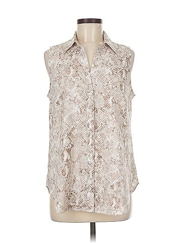 Ann Taylor Sleeveless Button-Down Shirt (view 1)
