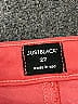 Just Black Color Block Pink Jeans Size 27 waist - photo 4