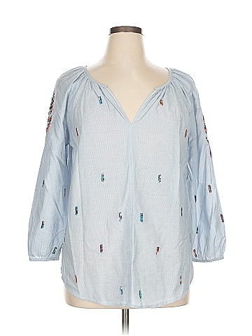 Velvet by Graham & Spencer 3/4 Sleeve Blouse (view 1)