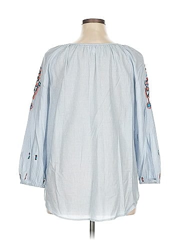Velvet by Graham & Spencer 3/4 Sleeve Blouse (view 2)