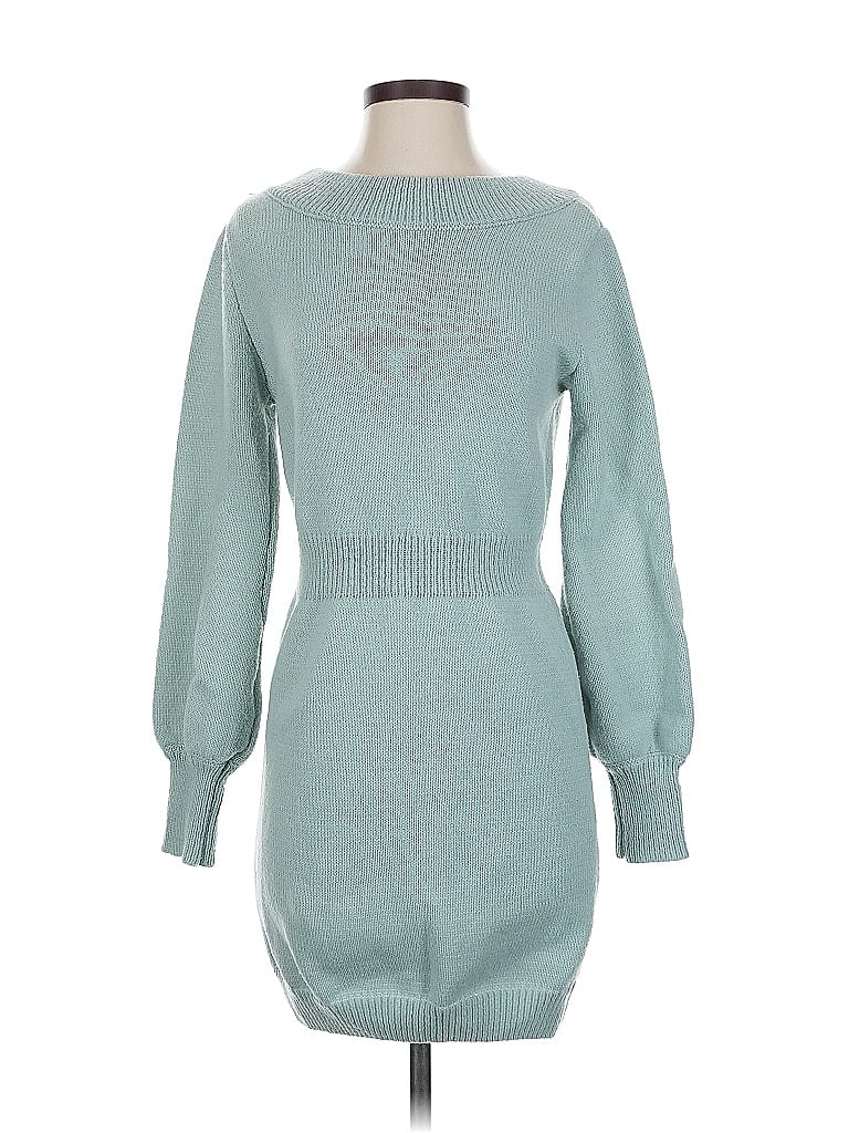 Pre-owned Shein Casual Dress In Blue