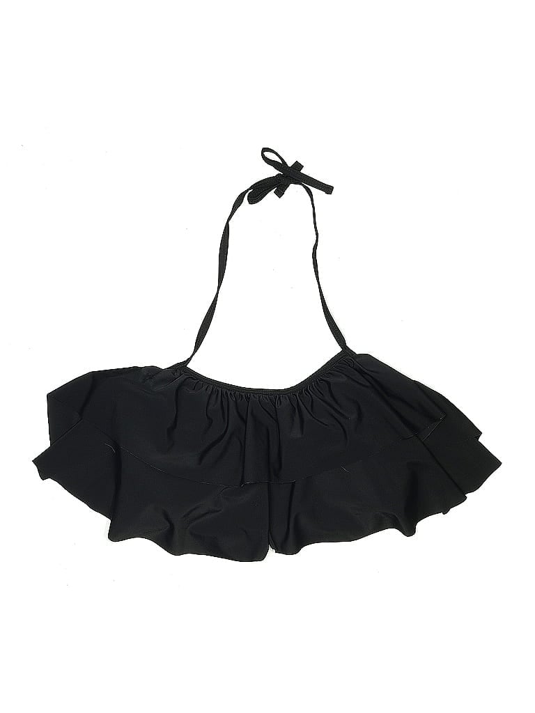 Pre-owned Unbranded Swimsuit Top Black Swimwear