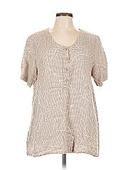 Flax Short Sleeve Blouse