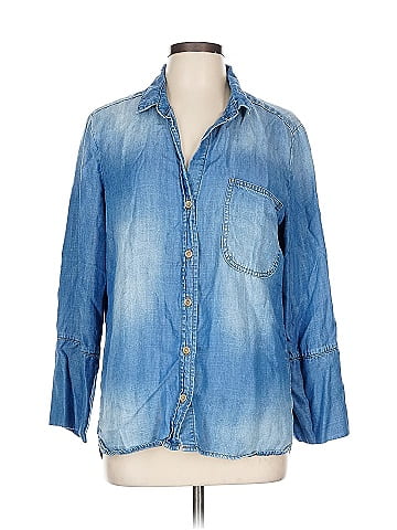 Cloth & Stone 3/4 Sleeve Button-Down Shirt (view 1)
