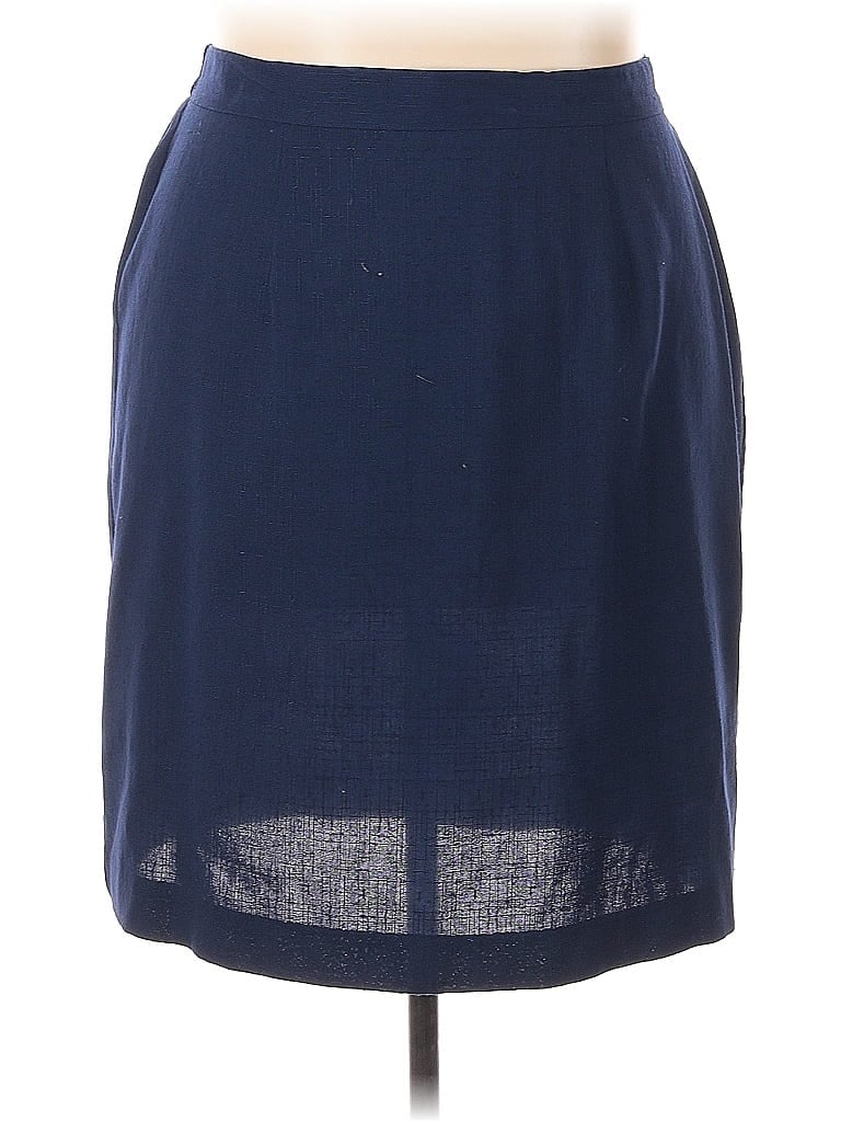 Click to view more detailed imagery on our partner's website Pre-owned Fashion Bug Casual Skirt In Blue