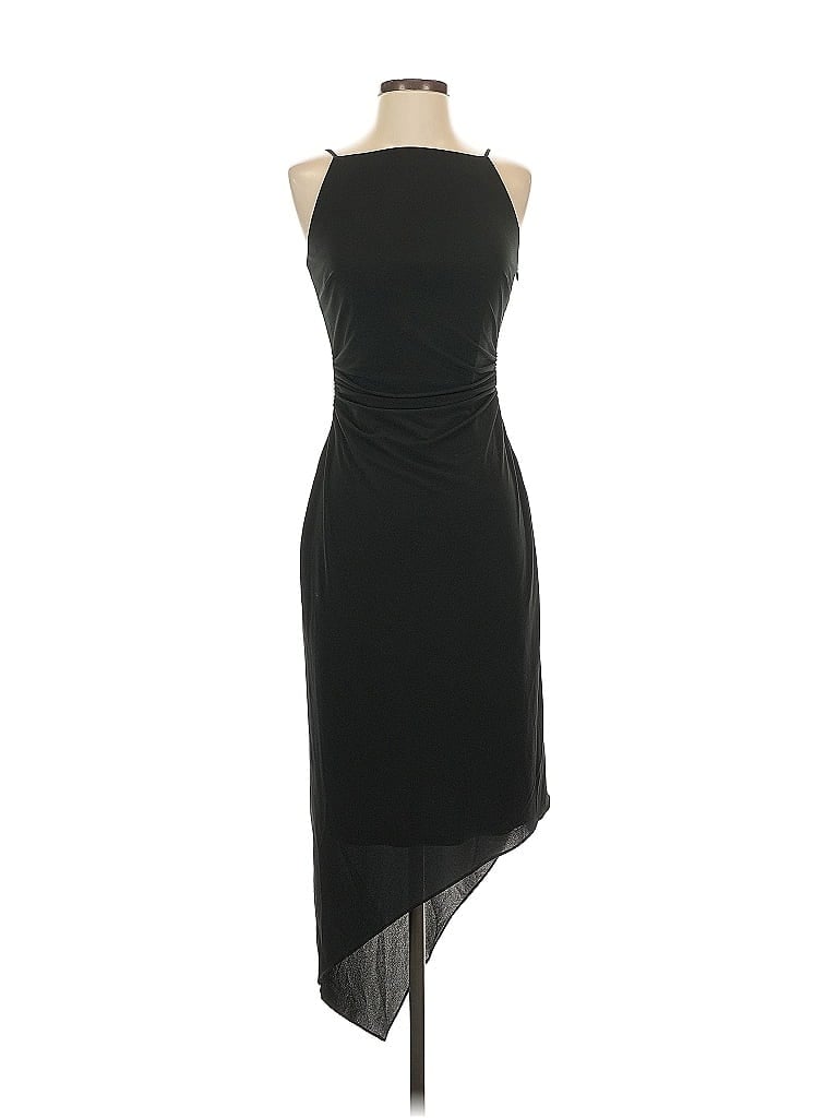 David Meister 100% Polyester Black Cocktail Dress Size 2 - photo 1