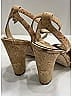 Jimmy Choo Tan Cork Sandal Heels Size EU 38 - photo 4