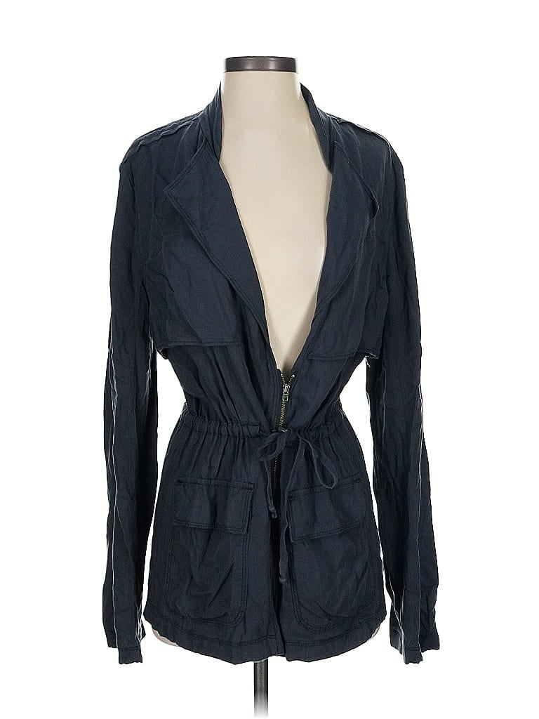Pre-owned Caslon Blazer Jacket In Blue