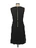St. John Solid Black Casual Dress Size 8 - photo 3